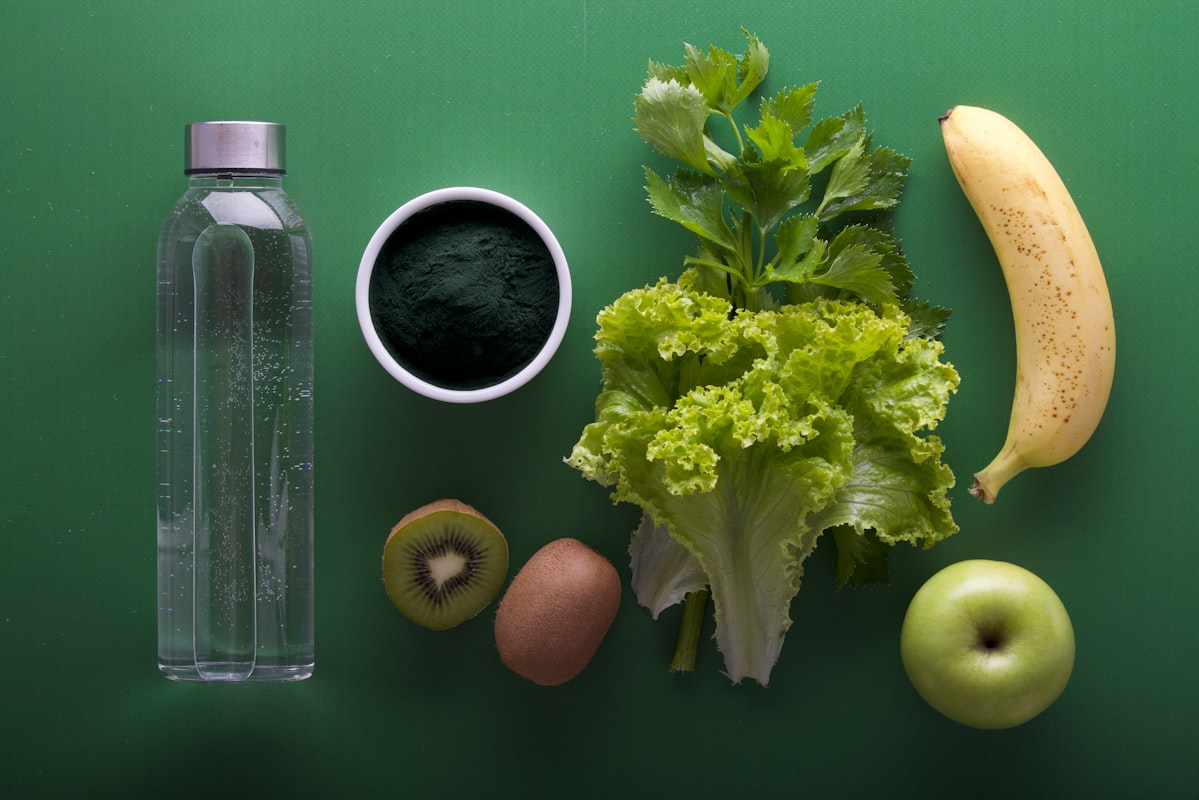 Colorful nutrient-rich foods